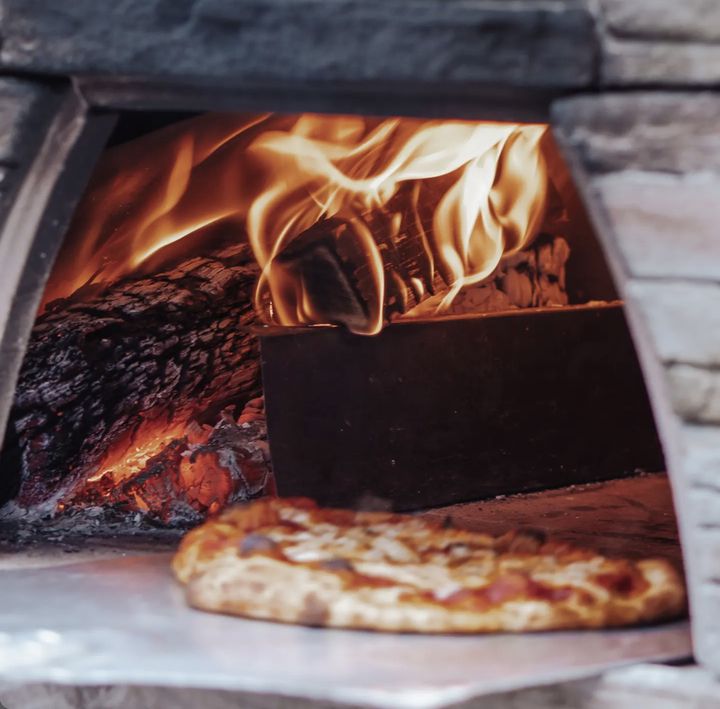 Pizzafiets in actie